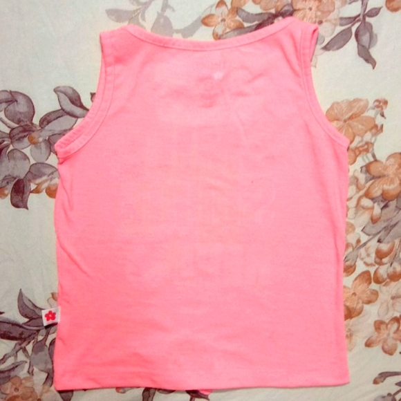 Girls Limited Too Tie-Front Graphic Tank Top – Size L (6) – Preowned - Picture 4 of 4